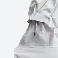 
                  
                    Women's 3L rain jacket under 300g - close-up details of zippers cuffs and seams, for travel and everyday wear
                  
                