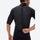 Men's short-sleeve full-leg wetsuit - black men's wetsuit views, on-model back hood view, for snorkeling and swimming