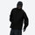 Seamless waterproof softshell jacket - mauve and black color variants side and back views, for rain and wind protection