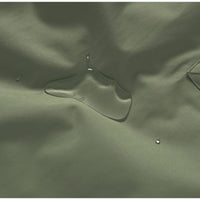 
                  
                    Breathable 2-layer colorblock ski jacket with suspender bibs - olive green bib pants, for resort and backcountry days
                  
                