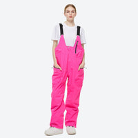 
                  
                    Unisex waterproof 2L snow jacket and bib pants - ice blue jacket with ice blue pants, 2-layer waterproof breathable shell
                  
                