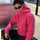 Men's 3L hardshell 20K waterproof 15K breathable - pink color variant and detail shots, for travel and everyday wear