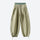 Women's lightweight knit cargo pants for outdoor - olive green knit cargo pants, back product view, for travel and city walks
