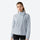 Women's water-repellent softshell jacket - close-up details of stand collar and slim fit, for everyday urban wear