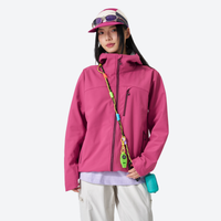 
                  
                    Waterproof softshell jacket fleece-lined - close-up details of fleece lining and technical features, multiple pockets
                  
                