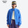 Flip reversible water-repellent softshell jacket - merlot pink dual-side jacket views, for light rain and wind protection
