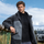 Men's PFC-free 10K waterproof winter jacket - white and gray 3-in-1 hardshell views, on-model front view