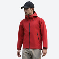 
                  
                    Apex  3L Hard Shell Fully Seam Taped And Pit Zips - color variant 1, on-model side view, for active lifestyles
                  
                