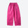 Unisex quick-dry water-repellent hiking pants - rose pink wide-leg hiking pants, for travel and daily commute