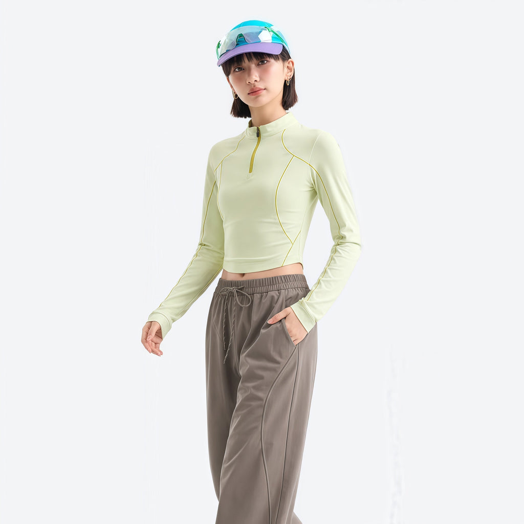 Vibe Women's Fitted Tee – Quick-Dry, Breathable, Wrinkle-Resistant