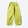 Unisex quick-dry water-repellent hiking pants - lime green wide-leg hiking pants, for warm-weather trekking