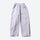 Water-repellent nylon hiking pants with relaxed fit - lavender wide-leg hiking pants, for warm-weather trekking