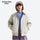 Reversible lightweight jacket for outdoor and daily wear - cardamom purple dual-side jacket A and B side views