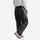 Breathable water-repellent trekking pants with vents - black pants with gray top, for outdoor spring and autumn wear