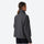 Women's fleece softshell jacket with stand collar - gray and teal color variants front views, for cool weather protection