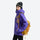 Women's 3L hardshell jacket ultra-light - lime green and purple color variants side and back views