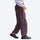 Unisex waterproof softshell cargo hiking pants - purple snow pants with lavender top, for outdoor spring and autumn wear