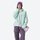 Fleece-lined water-repellent jacket - color variants and front views, on-model back view, for hiking and outdoor adventures