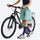 Unisex nylon quick-dry shorts - mint green quick-dry shorts with waist pouch, for warm-weather trekking
