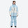 Breathable 2-layer colorblock ski jacket with suspender bibs - rose pink bib pants, for resort and backcountry days
