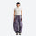 Lightweight water-repellent hiking pants with pockets - mauve purple quick-dry hiking pants with white tee