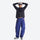 Lightweight water-repellent hiking pants with pockets - blue quick-dry hiking pants with black hoodie