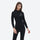 Men's and women's full neoprene wetsuit with knee protection - women's black wetsuit with knee protection views