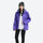 Lightweight waterproof hooded jacket for women - close-up details of zippers cuffs and seams, for rain and wind protection