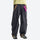 Lightweight water-repellent hiking pants with pockets - dark gray quick-dry hiking pants with yellow top