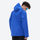 Men's technical hardshell with hood - black color variant front and side views, for trail running and active outdoor sports