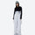 Unisex 2L snow jacket and cargo pants set - brown pants colorway, on-model back view, for skiing and snowboarding