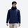 Rove men's 3M Thinsulate softshell jacket - navy blue jacket views, for mountain and trail activities
