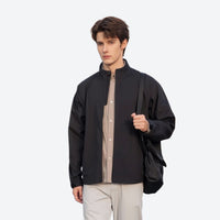 
                  
                    Pavo men's 3L golf hardshell jacket - black men's golf jacket views, for hiking and outdoor sports
                  
                