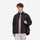 Pavo men's 3L golf hardshell jacket - black men's golf jacket views, for hiking and outdoor sports