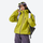Waterproof softshell jacket fleece-lined - color variants and front views, on-model front view, for cold weather activities