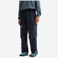 
                  
                    Lightweight cargo hiking pants with mesh lining - navy cargo hiking pants with gray blue top, for wet-weather trekking
                  
                