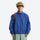 Dual-side wear softshell with stand collar - prussian blue dual-side jacket views, for casual weekend outings