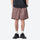 Breathable lightweight trail shorts - coffee brown quick-dry shorts with black tee, for warm-weather trekking