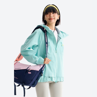 
                  
                    Lightweight waterproof softshell with odor control - black jacket front view, for hiking and outdoor adventures
                  
                