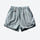 Lightweight water-repellent running shorts with liner - gray water-repellent shorts, for beach and waterside walks