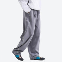 
                  
                    Breathable knit trail pants with cuffed hem - olive green knit cargo pants, front product view, for hiking and trail walking
                  
                