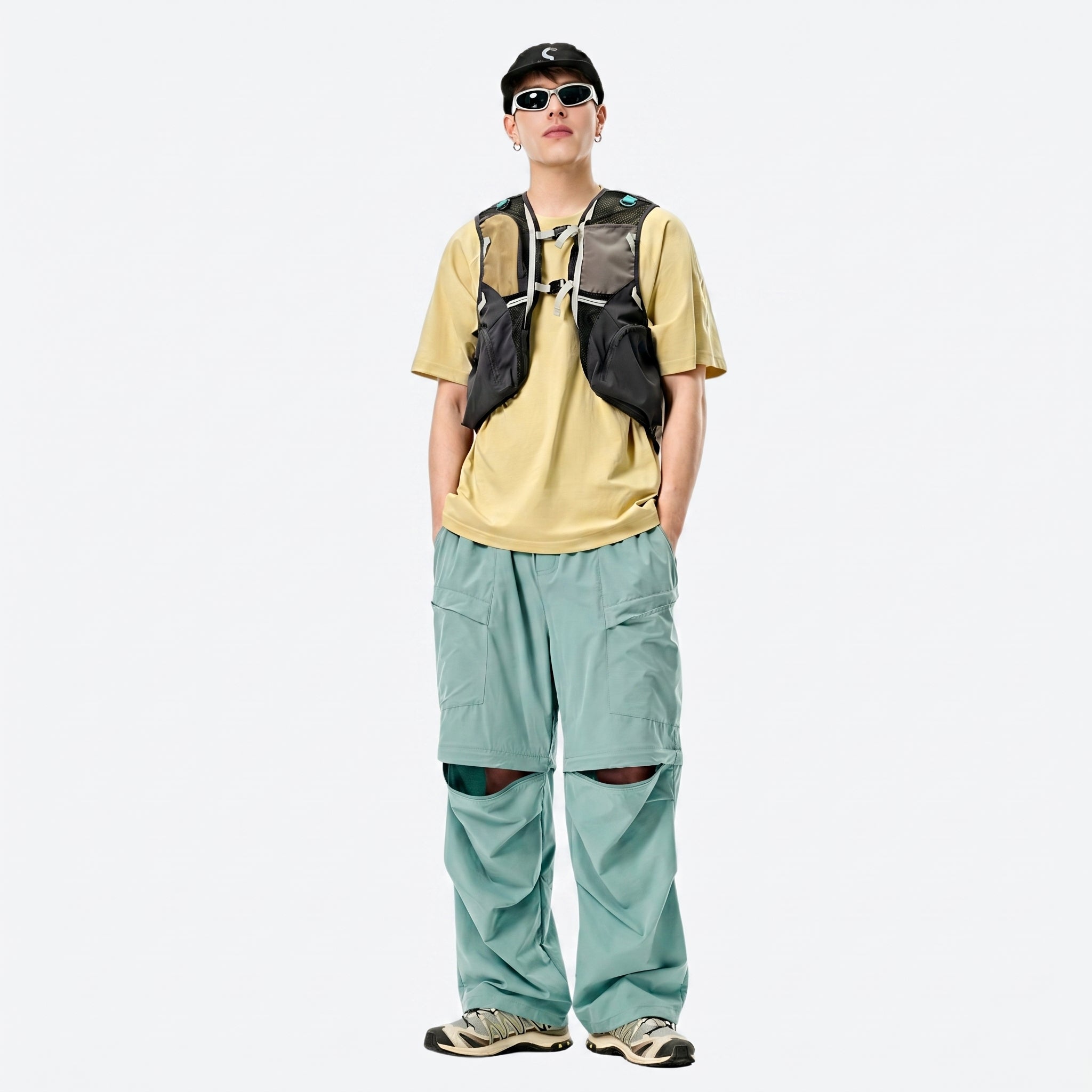 ChillCarve Revo COOLMAX® Zip‑Off Hiking Pants – UPF50+ Sun