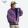 Reversible lightweight jacket for outdoor and daily wear - prussian blue dual-side jacket views