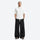 CORDURA fabric windbreaker and cargo pants - white and black pants lifestyle shots, for hiking and trail walking