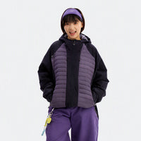 
                  
                    Black LKB-6527 jacket front detail
                  
                