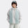Mist Gray LKB-6527 jacket front view