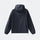 Gray cloud-fleece hooded outdoor jacket front view
