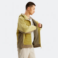 
                  
                    Moss Yellow LKB-6527 jacket detail view
                  
                