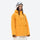 Waterproof jacket for outdoor sports - color variant 4, on-model back view, for hiking and outdoor adventures