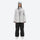 Waterproof jacket for outdoor sports - detail shots, detail interior, for light rain and wind protection
